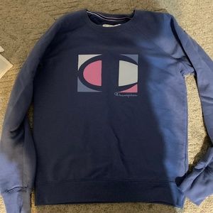 Champion blue sweatshirt